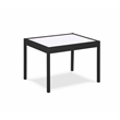 Pemberly Row 3-Piece Wood Dry Erase Kids Table & Chair Set in Black