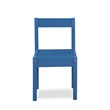 Pemberly Row 3-Piece Wood Dry Erase Kids Table & Chair Set in Dark Blue