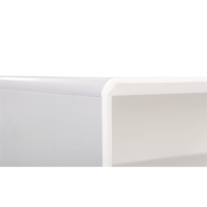 Pemberly Row Modern / Contemporary End Table in French White