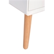 Pemberly Row Modern / Contemporary End Table in French White