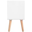 Pemberly Row Modern / Contemporary End Table in French White