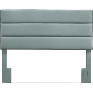 Pemberly Row Modern / Contemporary Queen Upholstered Headboard in Light Blue