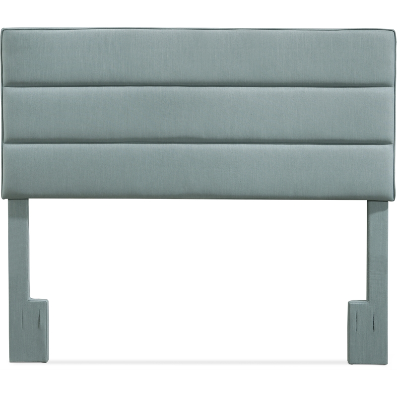 Pemberly Row Modern / Contemporary Queen Upholstered Headboard in Light Blue