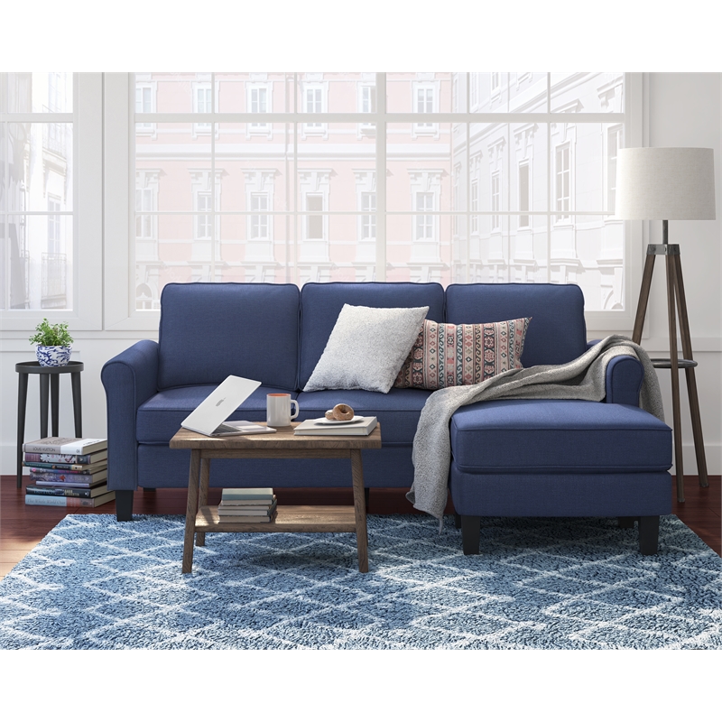 Pemberly Row Modern / Contemporary Harmon Roll Arm 80