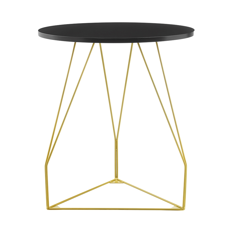 Pemberly Row Modern / Contemporary Orlando Black Accent Table