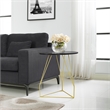 Pemberly Row Modern / Contemporary Orlando Black Accent Table