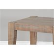 Pemberley Row Wood Weathered Brown End Table Square Modern 24