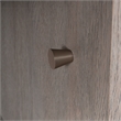 Pemberly Row Engineered Wood L-Shaped Desk in Ashen Oak Finish