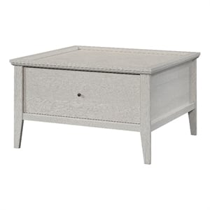 Pemberly Row Engineered Wood and Metal Coffee Table in Glacier Oak