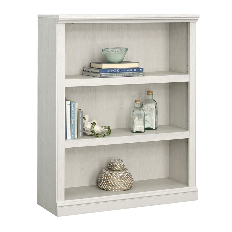 Pemberley Row Engineered Wood Glacier Oak Bookcase Rectangular 43.78