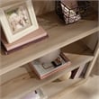 Pemberly Row Engineered Wood 3-Shelf Bookcase in Pacific Maple Finish