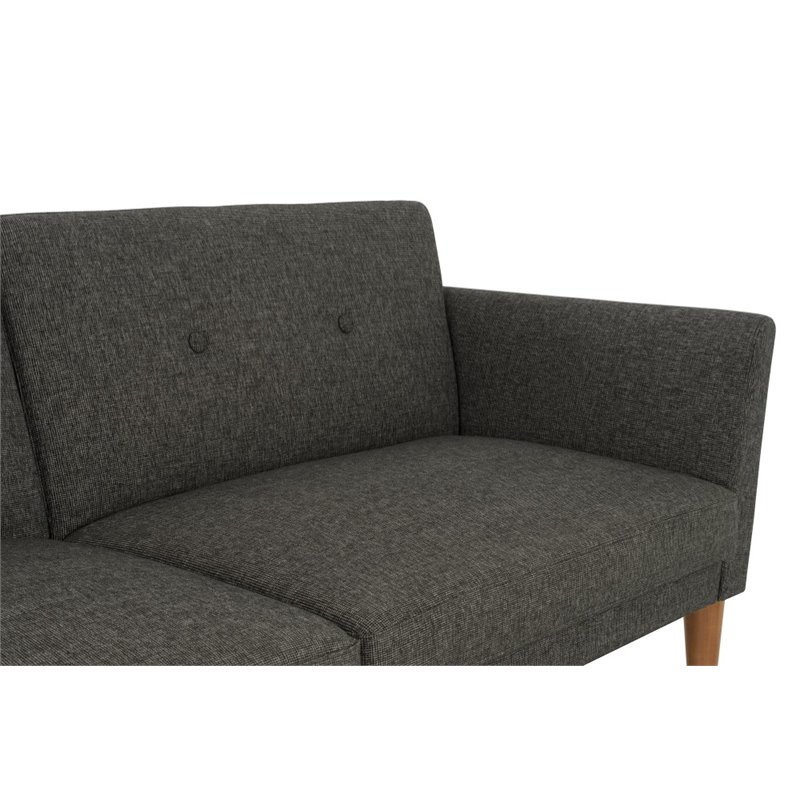 Pemberly Row Modern / Contemporary Sleeper Sofa in Gray Finish