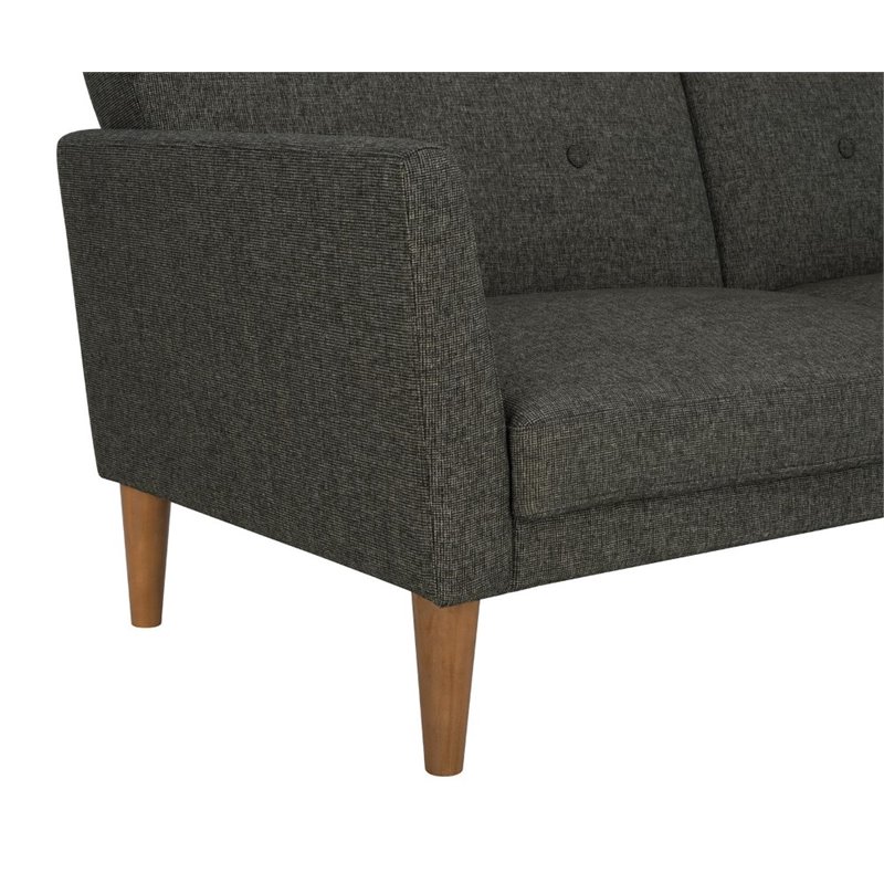 Pemberly Row Modern / Contemporary Sleeper Sofa in Gray Finish