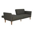 Pemberly Row Modern / Contemporary Sleeper Sofa in Gray Finish