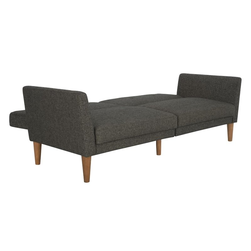 Pemberly Row Modern / Contemporary Sleeper Sofa in Gray Finish