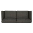 Pemberly Row Modern / Contemporary Sleeper Sofa in Gray Finish