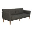 Pemberly Row Modern / Contemporary Sleeper Sofa in Gray Finish
