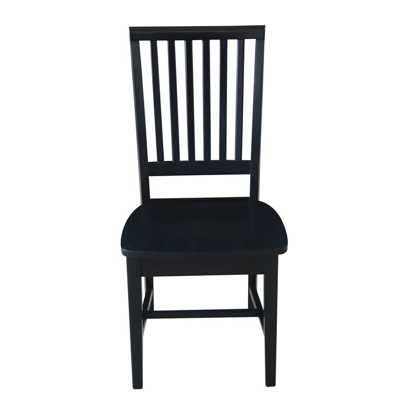 Pemberly Row Modern / Contemporary Set of Two Mission Side Chairs