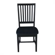 Pemberly Row Modern / Contemporary Set of Two Mission Side Chairs