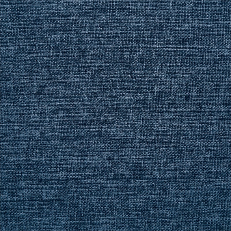 Pemberley Row Linen-Like Fabric Navy Sectional Sofa L-Shape Reversible 103