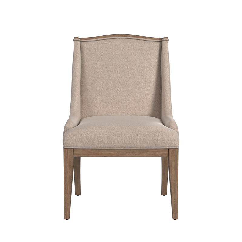 Pemberly Row Modern / Contemporary Buxton Wood Parsons Chair in Natural