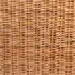 Pemberly Row Modern Natural Rattan and Mahogany Wood Counter Stool