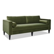 Pemberly Row Modern / Contemporary Lawson Sofa Olive Green Finish