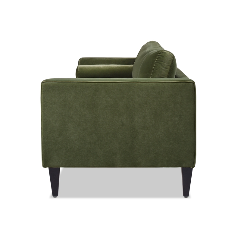 Pemberly Row Modern / Contemporary Lawson Sofa Olive Green Finish