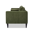 Pemberly Row Modern / Contemporary Lawson Sofa Olive Green Finish