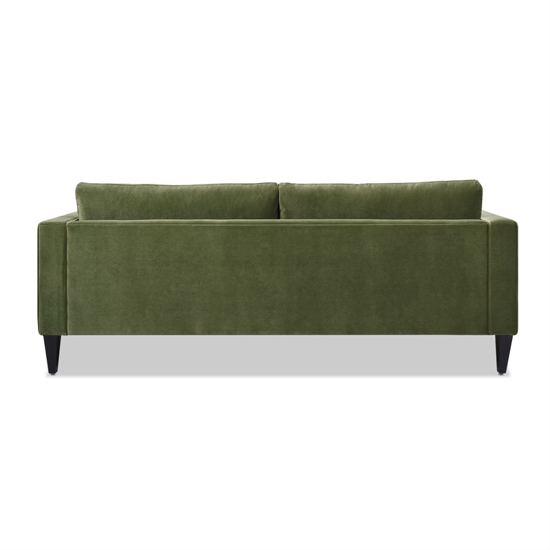 Pemberly Row Modern / Contemporary Lawson Sofa Olive Green Finish