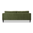 Pemberly Row Modern / Contemporary Lawson Sofa Olive Green Finish