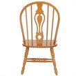 Pemberley Row Solid Wood Light Oak Dining Side Chair Set Traditional Ergonomic Fully Assembled 41