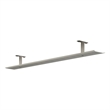 Pemberly Row Circle Metal Cord Management Trough in White Finish