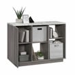 Pemberly Row Modern Engineered Wood Accent Storage in Ashen Oak