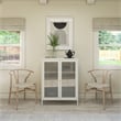 Pemberly Row Modern / Contemporary 2 Door Accent Cabinet in White