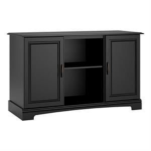 Pemberley Row Medium Density Fibreboard Black Aquarium Stand Rectangular 50&quot Unassembled