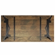 Pemberly Row Solid Wood & Metal72x36