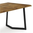 Pemberly Row Solid Wood & Metal72x36
