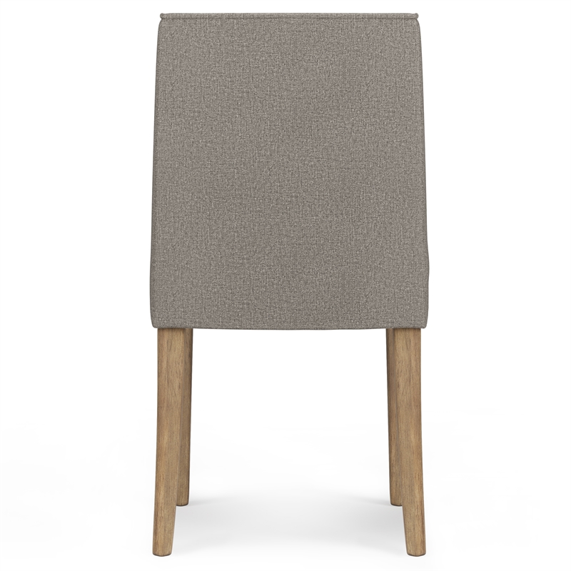 Pemberly Row Modern / Contemporary Dining Chair in Taupe Finish