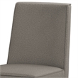 Pemberly Row Modern / Contemporary Dining Chair in Taupe Finish
