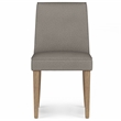 Pemberly Row Modern / Contemporary Dining Chair in Taupe Finish