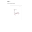 Pemberly Row Modern / Contemporary Dining Chair in Taupe Finish