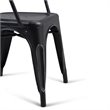 Pemberly Row 7 Piece Solid Mango Wood Dining Set in Black and Silver