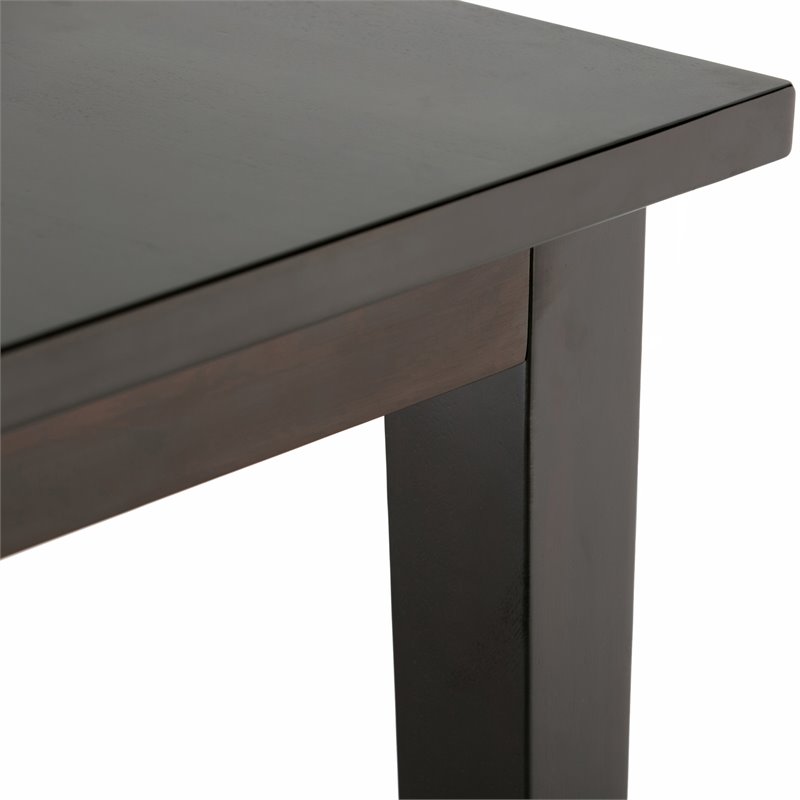 Pemberly Row 9 Piece Contemporary Upholstered Dining Set in Slate Gray