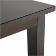 Pemberly Row 9 Piece Contemporary Upholstered Dining Set in Slate Gray