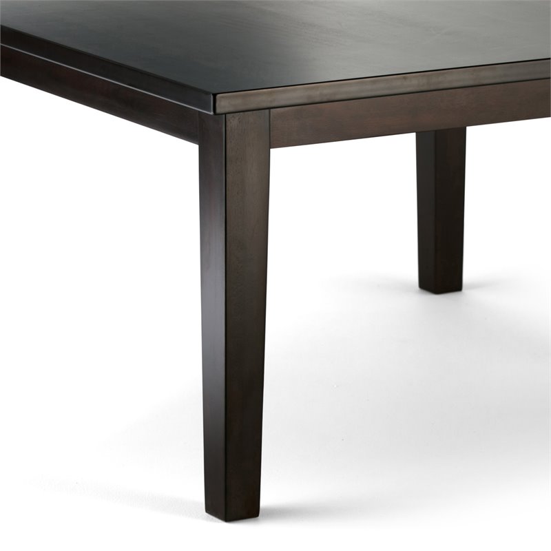 Pemberly Row 9 Piece Contemporary Upholstered Dining Set in Slate Gray