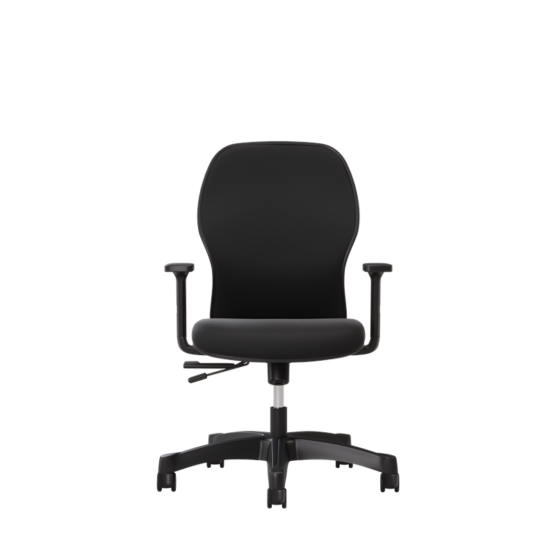 Pemberley Row Nylon Black Office Chair Adjustable Ready-to-Assemble