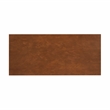 Pemberly Row 1-Drawer Mid-Century Wood Desk w/ Rounded Legs in Warm Walnut