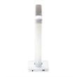 Pemberly Row Pivoting LED Lamp- Wireless Charging Pad & USB Port - Silver