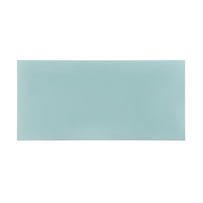 Pemberly Row Contemporary Lift Top Stand Up Wood Desk in Turquoise Blue